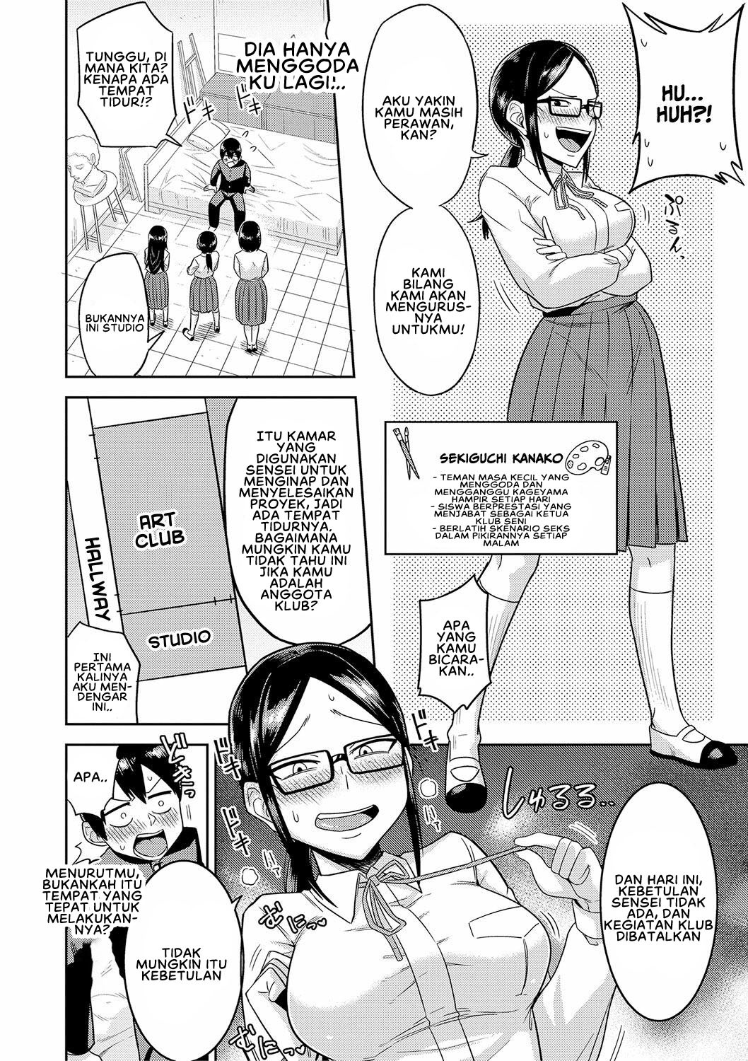 Mujintou de, SEX ni Kyoumi Shinshin na Dosukebe Inkya Joshi-tachi to Harem Life: Chapter chapter-7 - Page 4