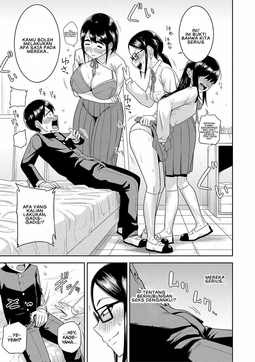Mujintou de, SEX ni Kyoumi Shinshin na Dosukebe Inkya Joshi-tachi to Harem Life: Chapter chapter-7 - Page 7
