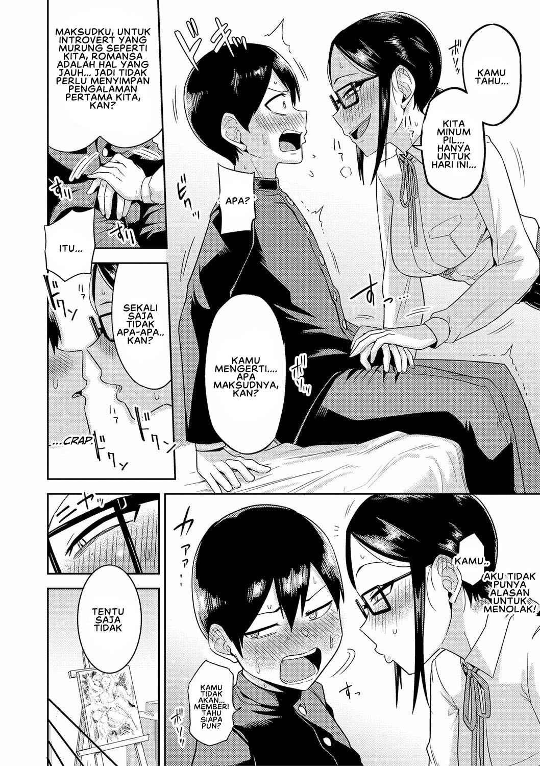 Mujintou de, SEX ni Kyoumi Shinshin na Dosukebe Inkya Joshi-tachi to Harem Life: Chapter chapter-7 - Page 8