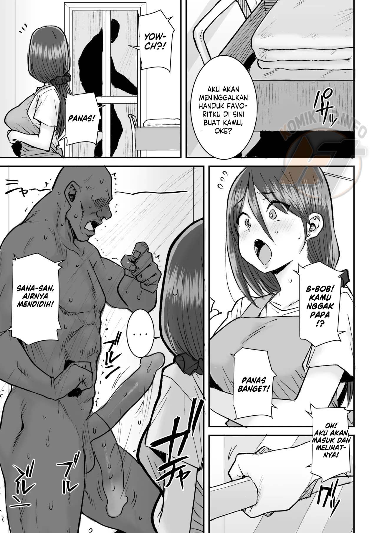 Mukkimuki no Kokujin Deka Chinpo de Shucchouchuu no Otto ni Dekinai Acme SEX: Chapter chapter-1 - Page 7