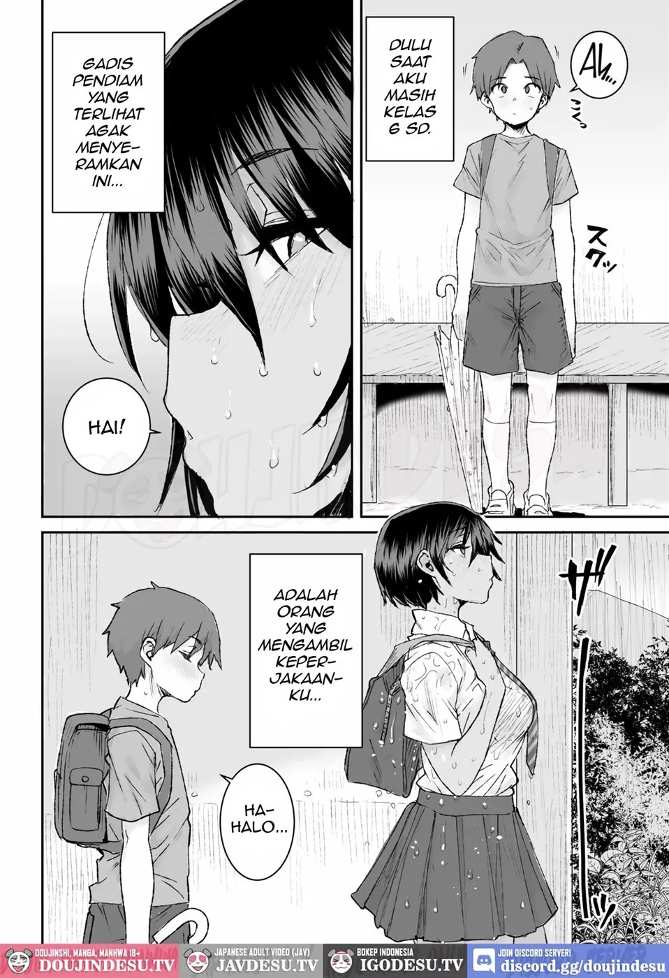 Mukuchi de Ki no Tsuyoi Boyish na Onee-chan de Boku wa Doutei o Sotsugyou shimashita: Chapter chapter-1 - Page 4