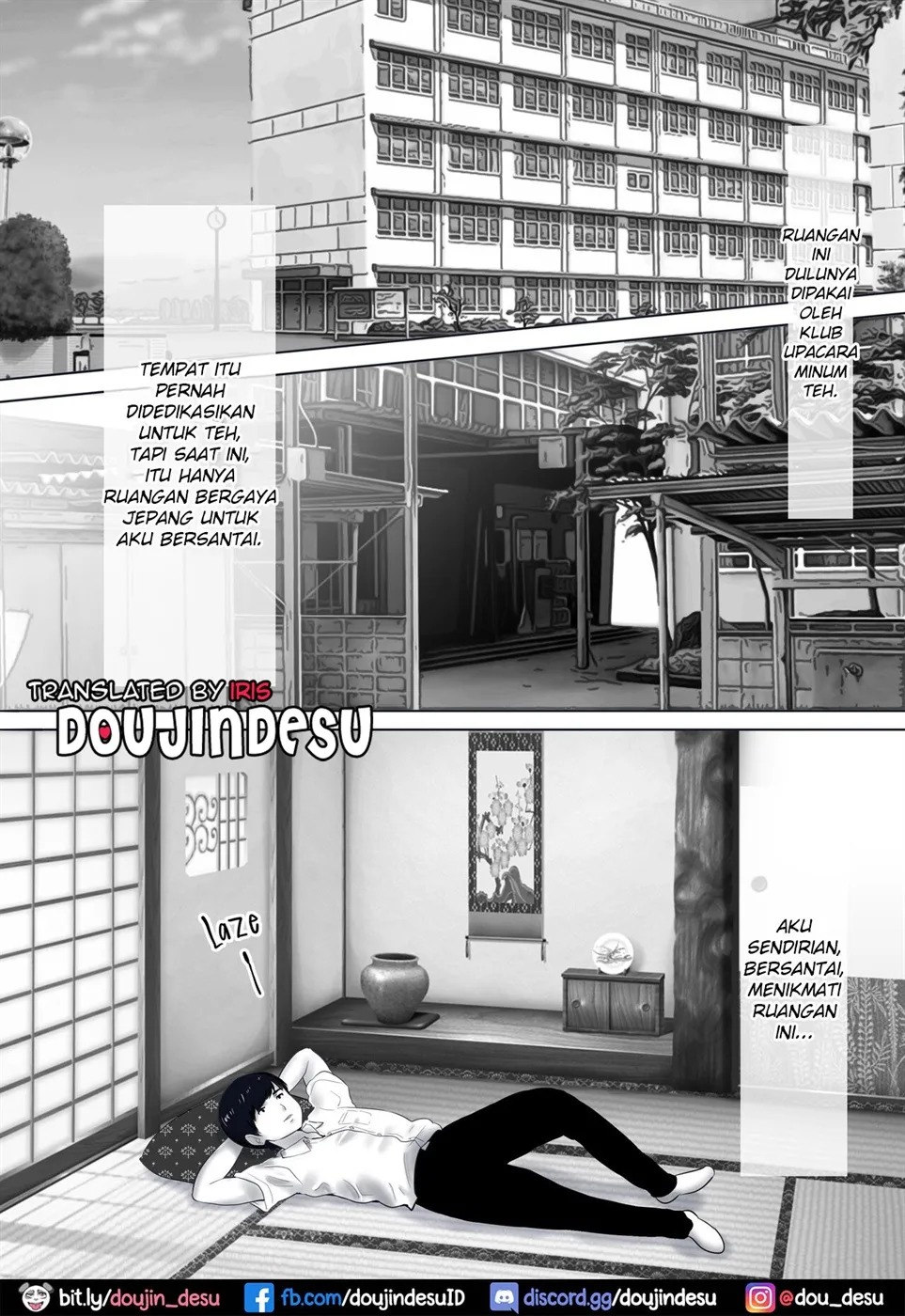 Mukuchi na Jitome Gal to Futarikiri no Bushitsu de Bunkabu Nanoni Asedaku Nakadashi Sex na Houkago: Chapter chapter-1 - Page 4