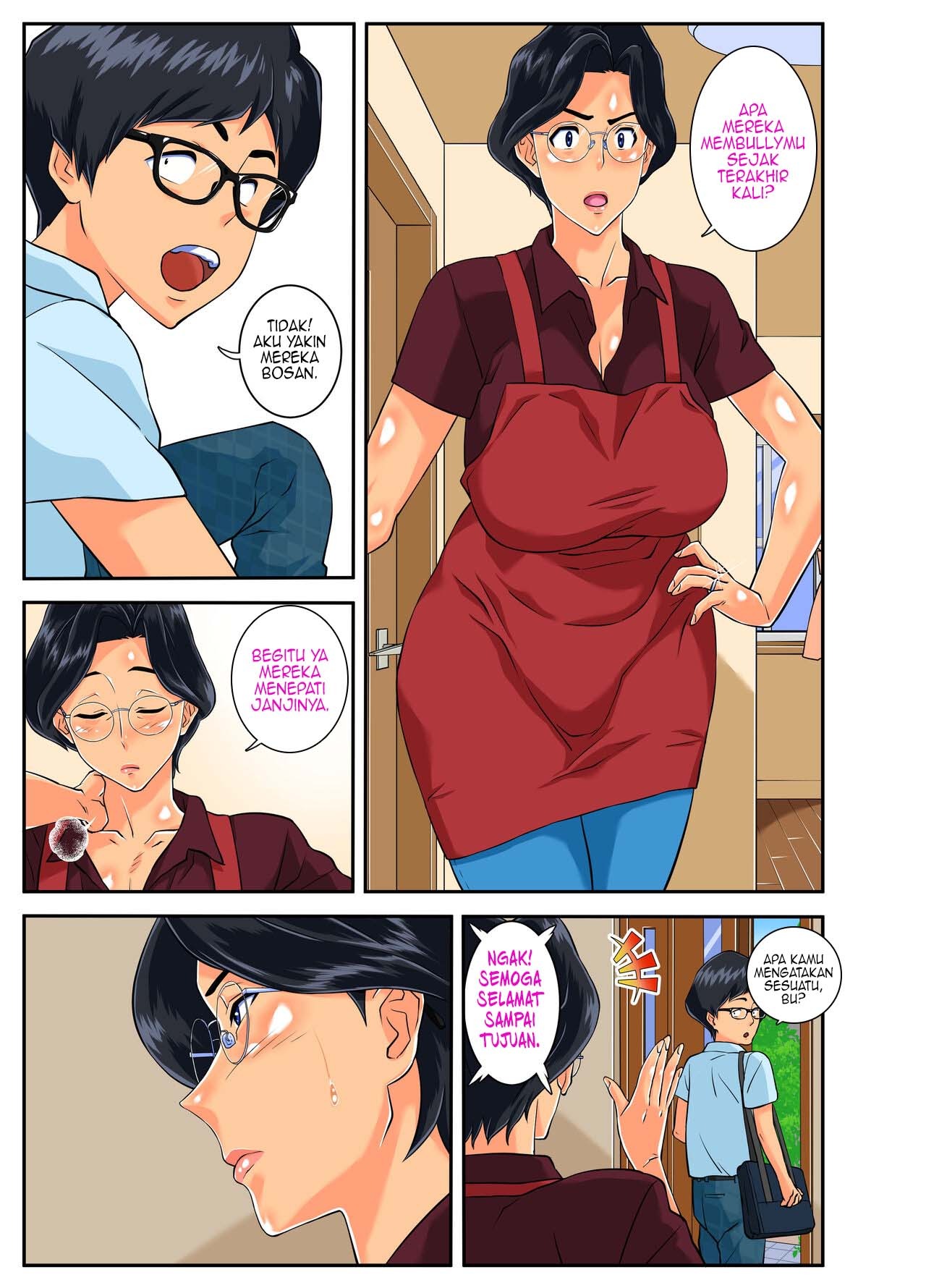 Musuko no Migawari ni Ijimekko ni Karada o Sashidasu Kimajime de Okatai Bakunyuu Mama!: Chapter chapter-1 - Page 59