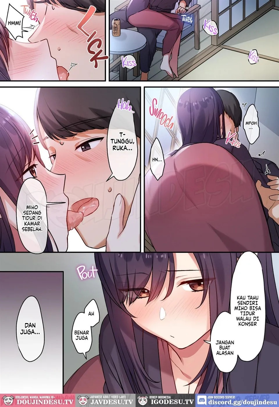 Musume ga Fuzai no Aida, Musume no Tomodachi to Nakadashi Sex Shimakurimashita: Chapter chapter-3 - Page 33