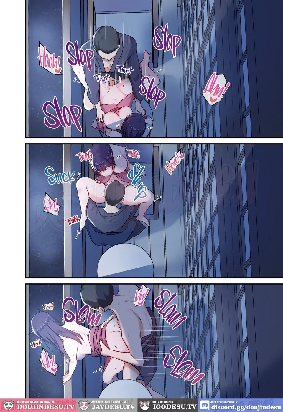 Musume ga Fuzai no Aida, Musume no Tomodachi to Nakadashi Sex Shimakurimashita: Chapter chapter-3 - Page 54