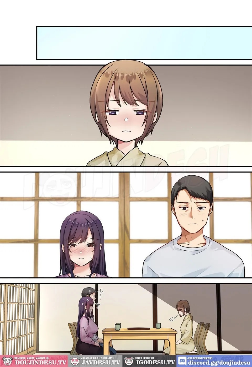 Musume ga Fuzai no Aida, Musume no Tomodachi to Nakadashi Sex Shimakurimashita: Chapter chapter-3 - Page 63