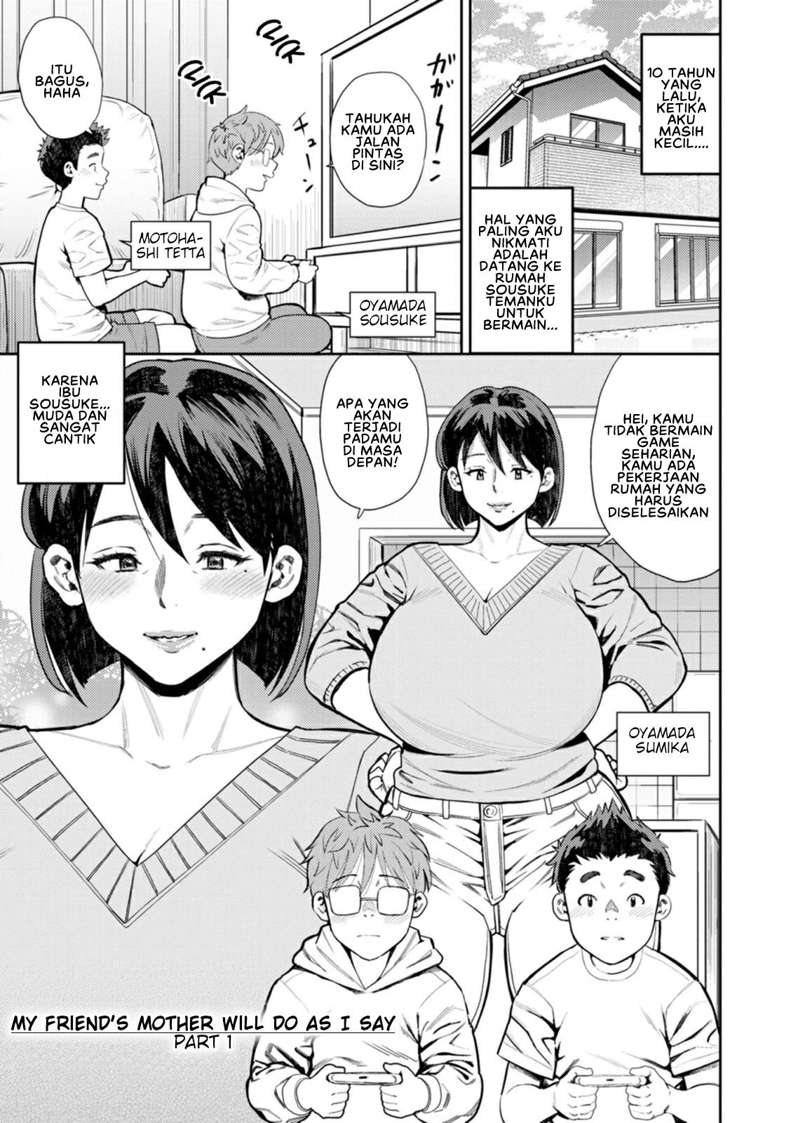 My Friends Mother Will Do As I Say: Chapter chapter-1 - Page 3