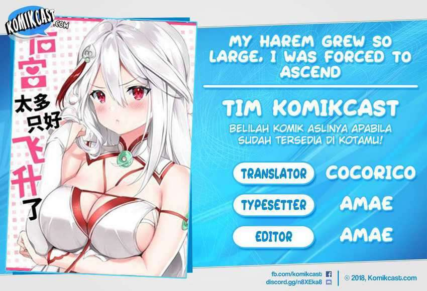 My Harem Grew So Large, I Was Forced to Ascend: Chapter chapter-33 - Page 1