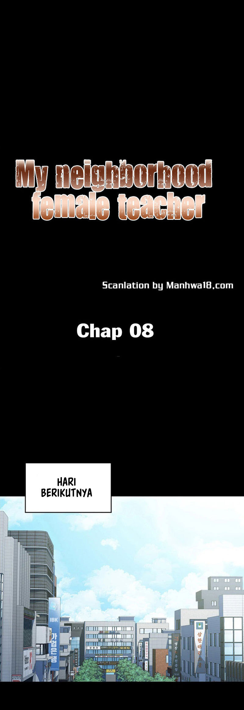 My Neighborhood’s Female Teacher: Chapter chapter-8 - Page 5