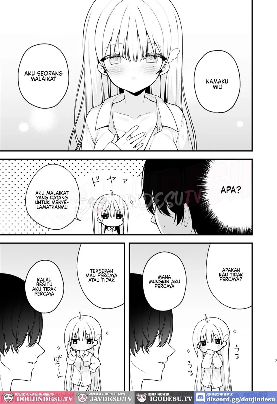 Namahame Kibou Jishou Tenshi no Miu-chan: Chapter chapter-1 - Page 7