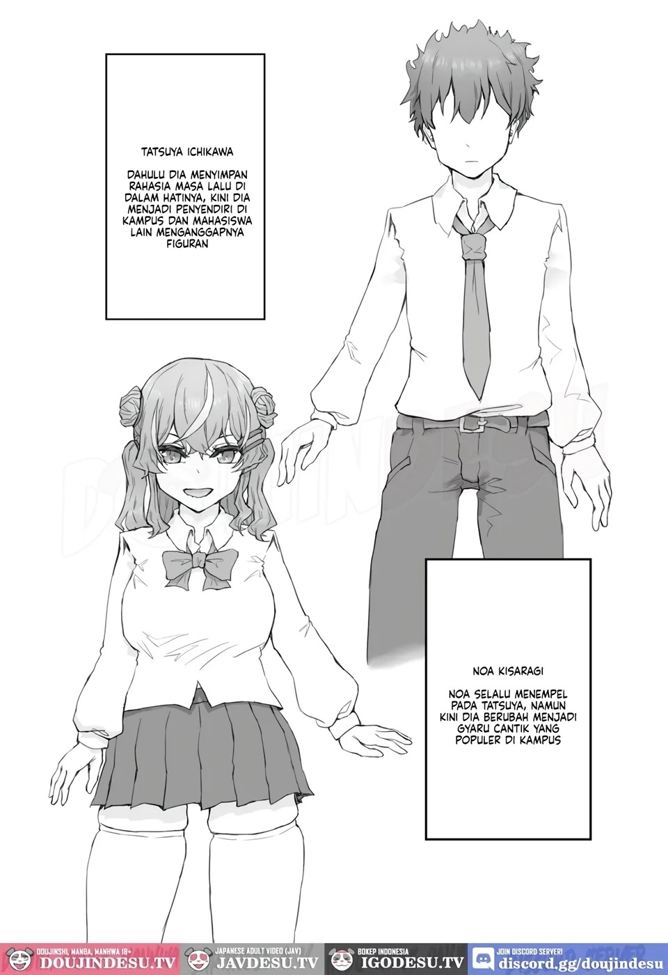 Namaiki Gyaru to Kashita Toshishita Osananajimi o Ore no Kyokon de Wakaraseru: Chapter chapter-1 - Page 4
