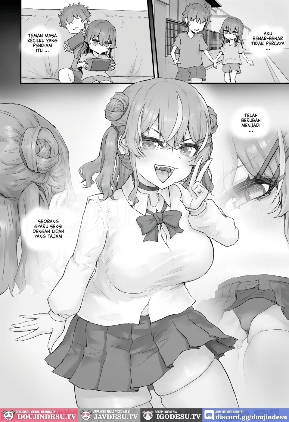 Namaiki Gyaru to Kashita Toshishita Osananajimi o Ore no Kyokon de Wakaraseru: Chapter chapter-1 - Page 5