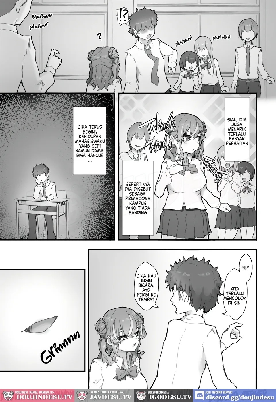 Namaiki Gyaru to Kashita Toshishita Osananajimi o Ore no Kyokon de Wakaraseru: Chapter chapter-1 - Page 8