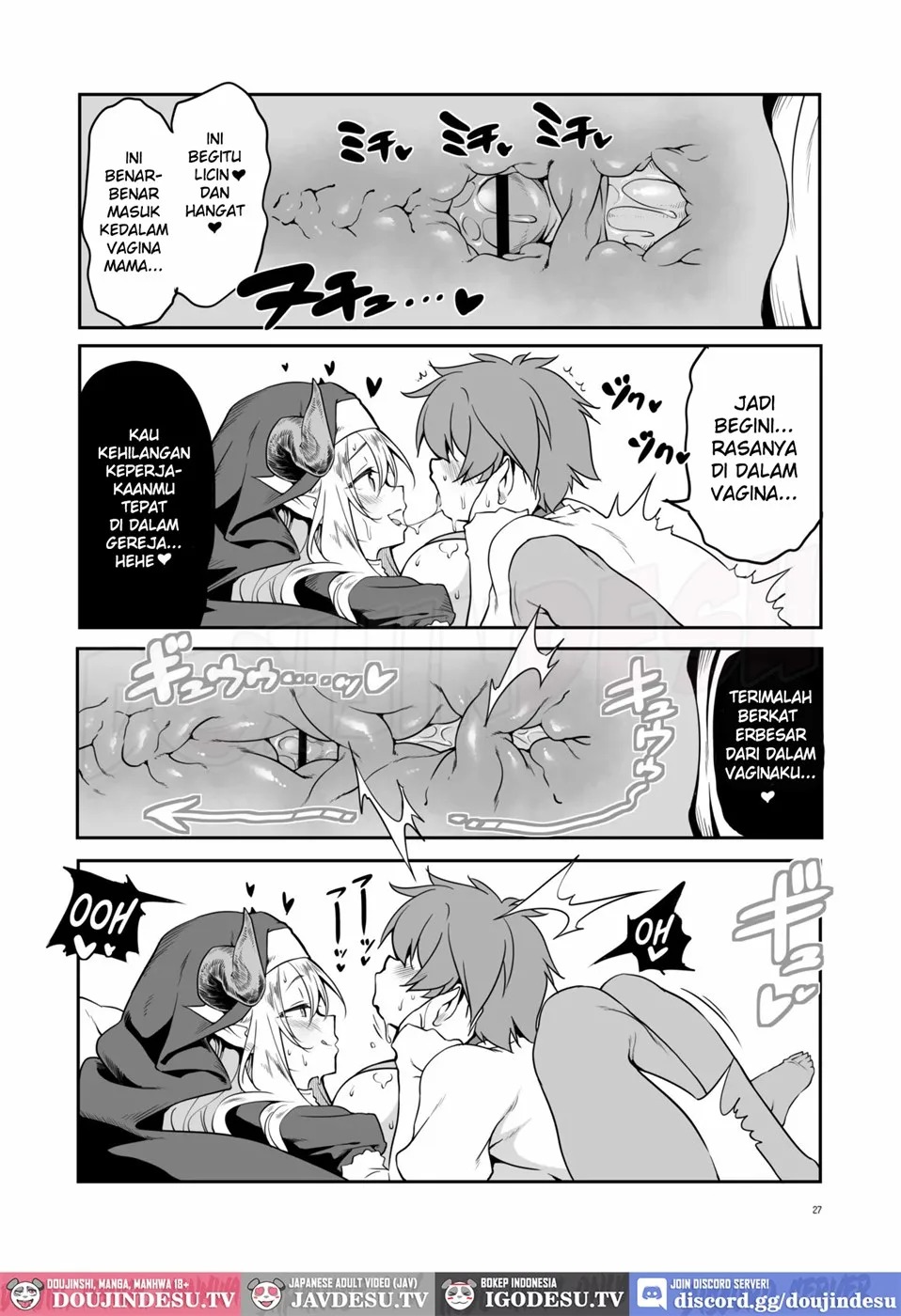 Nandemo Yarasetekureru Amafuwa Sister Succubus Zange Shasei: Chapter chapter-1 - Page 28