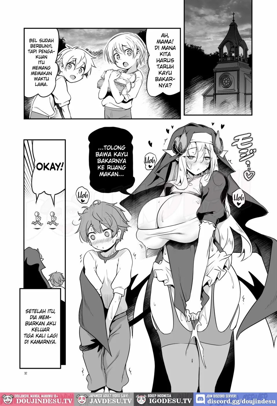 Nandemo Yarasetekureru Amafuwa Sister Succubus Zange Shasei: Chapter chapter-1 - Page 33