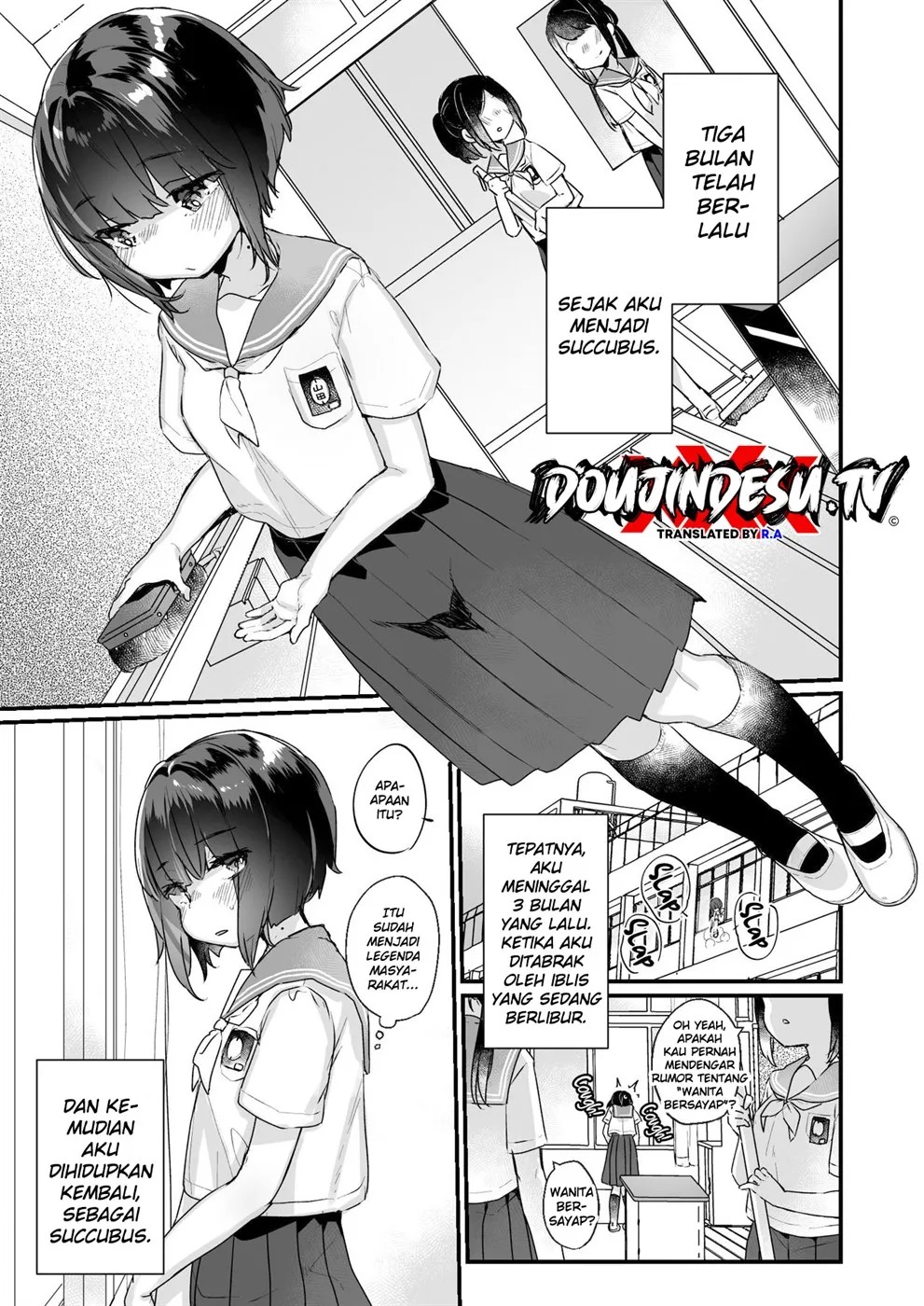 Naritakunai no ni Succubus ni Natte Shimatta Yamada-san: Chapter chapter-1 - Page 5