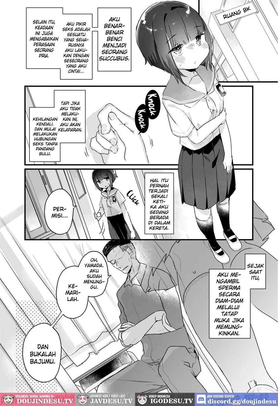 Naritakunai no ni Succubus ni Natte Shimatta Yamada-san: Chapter chapter-1 - Page 8