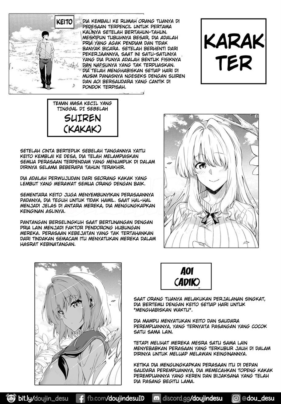 Natsu no Yari Naoshi -Inaka to Hanare to Bijin Shimai-: Chapter chapter-3 - Page 3