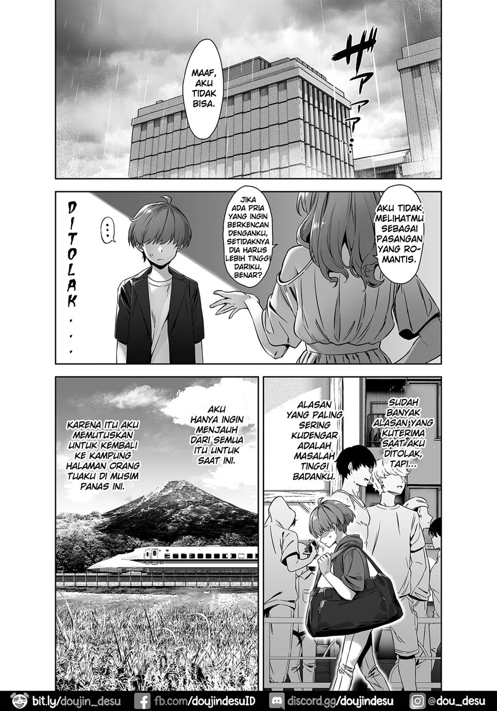 Natsu to Inaka to Yuuwaku shite kuru Dekkai Oshiego: Chapter chapter-1 - Page 4