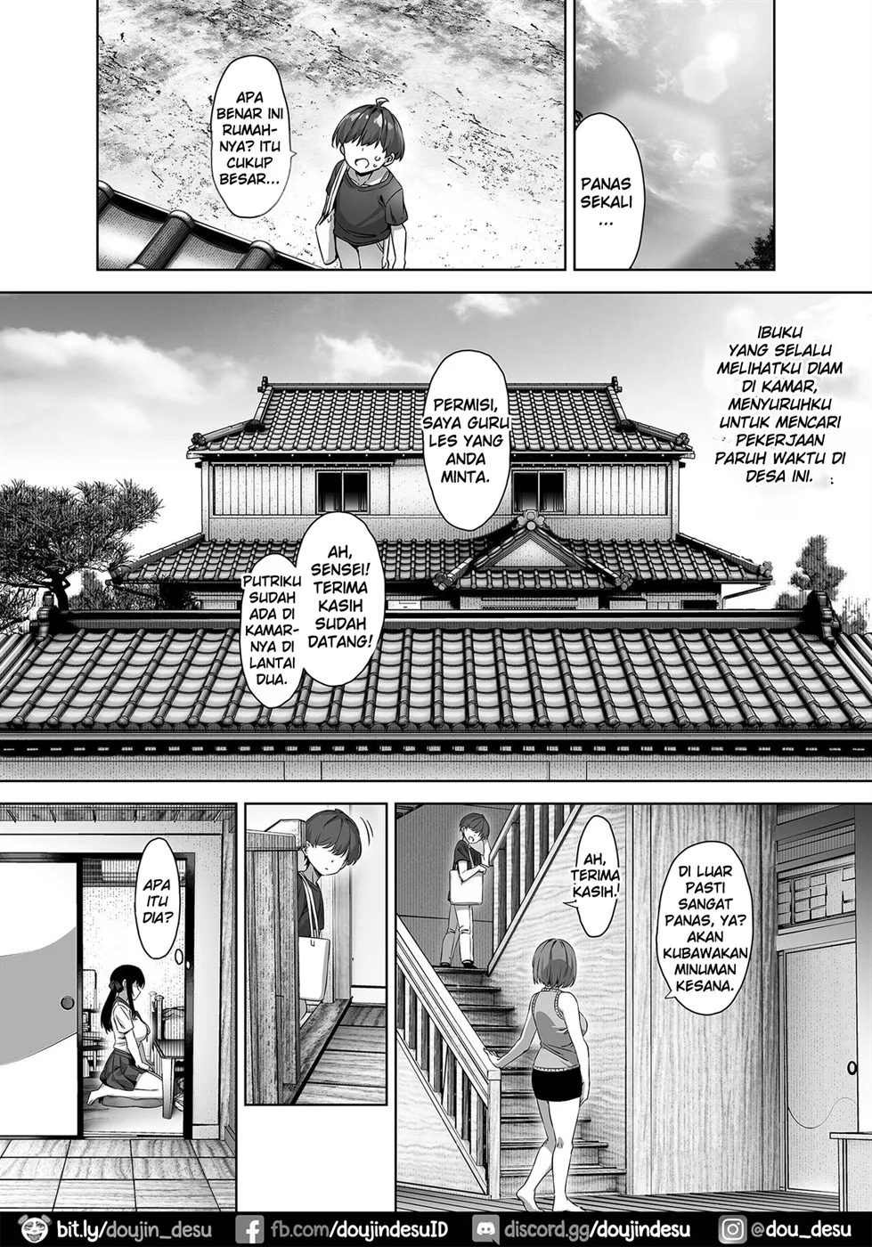 Natsu to Inaka to Yuuwaku shite kuru Dekkai Oshiego: Chapter chapter-1 - Page 5