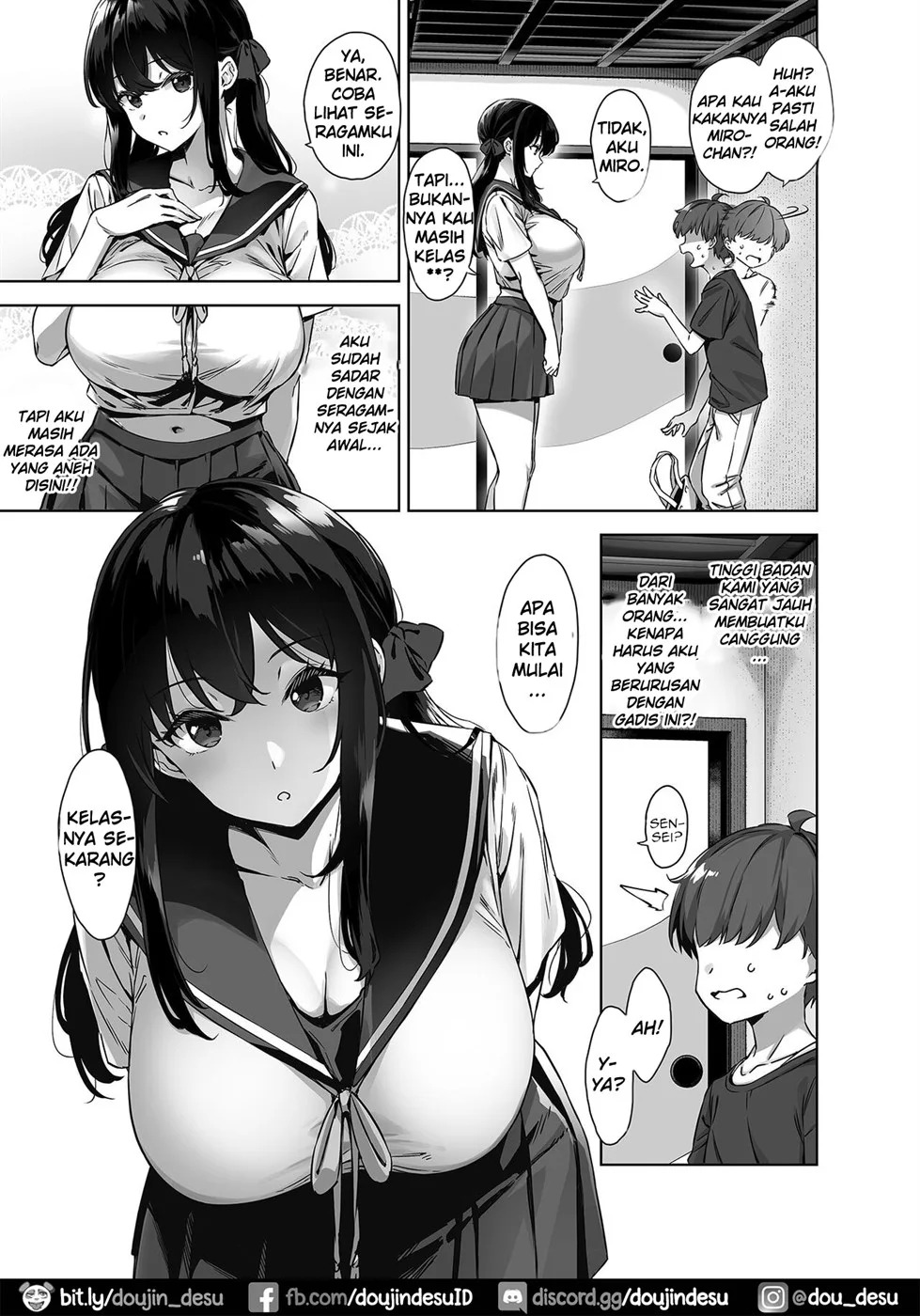 Natsu to Inaka to Yuuwaku shite kuru Dekkai Oshiego: Chapter chapter-1 - Page 7
