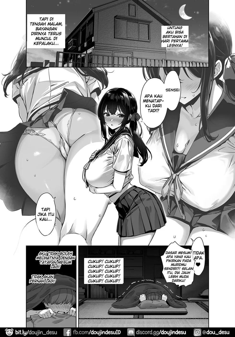 Natsu to Inaka to Yuuwaku shite kuru Dekkai Oshiego: Chapter chapter-1 - Page 10
