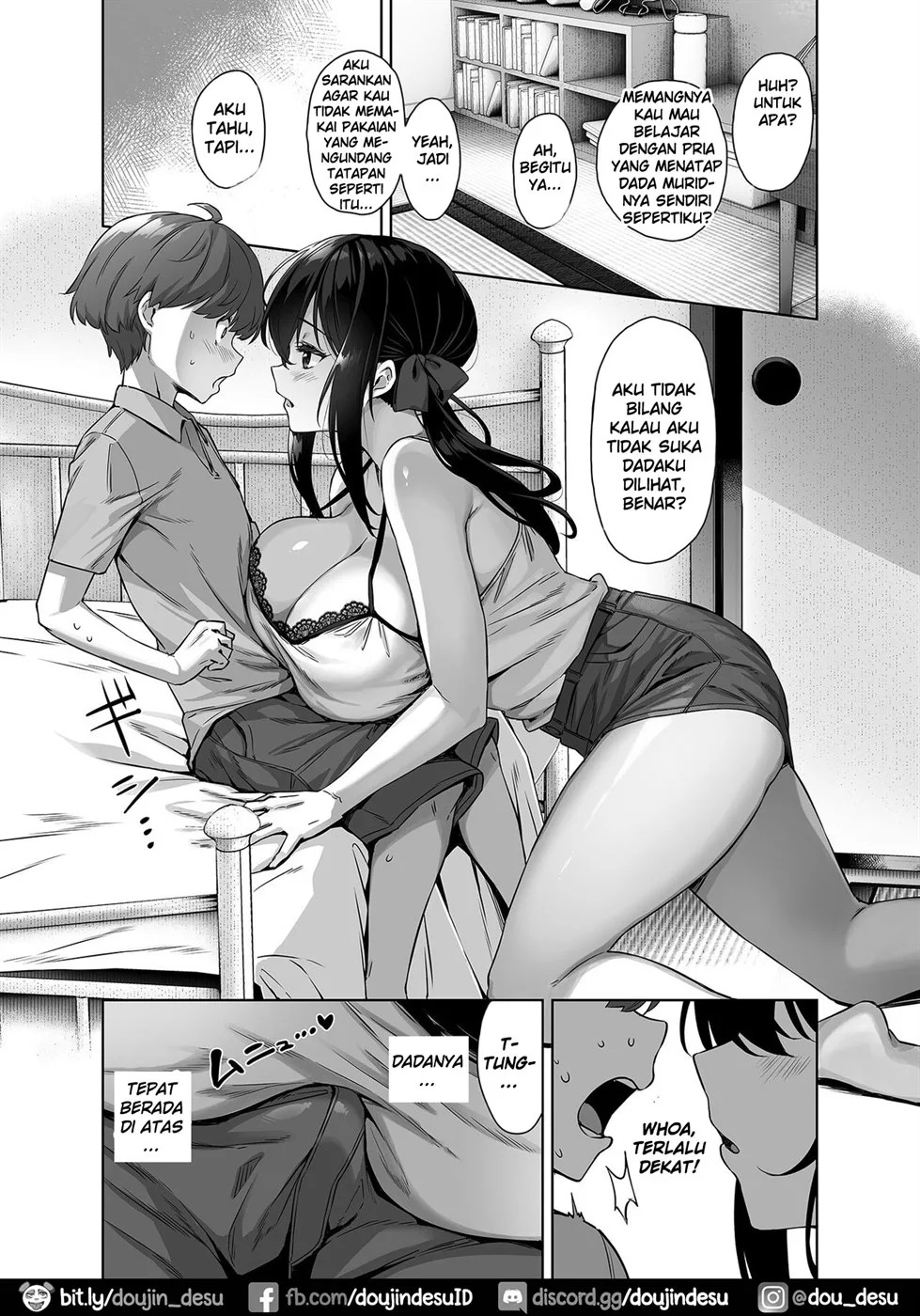 Natsu to Inaka to Yuuwaku shite kuru Dekkai Oshiego: Chapter chapter-1 - Page 15