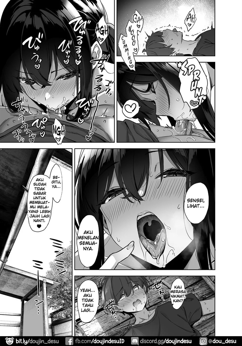 Natsu to Inaka to Yuuwaku shite kuru Dekkai Oshiego: Chapter chapter-1 - Page 46