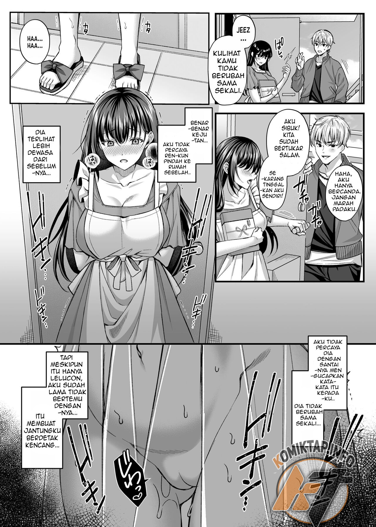 Netorare Kairaku ~Motokare ni Ochita Hitozuma no Kozukuri Nakadashi Kongan~: Chapter chapter-1 - Page 8