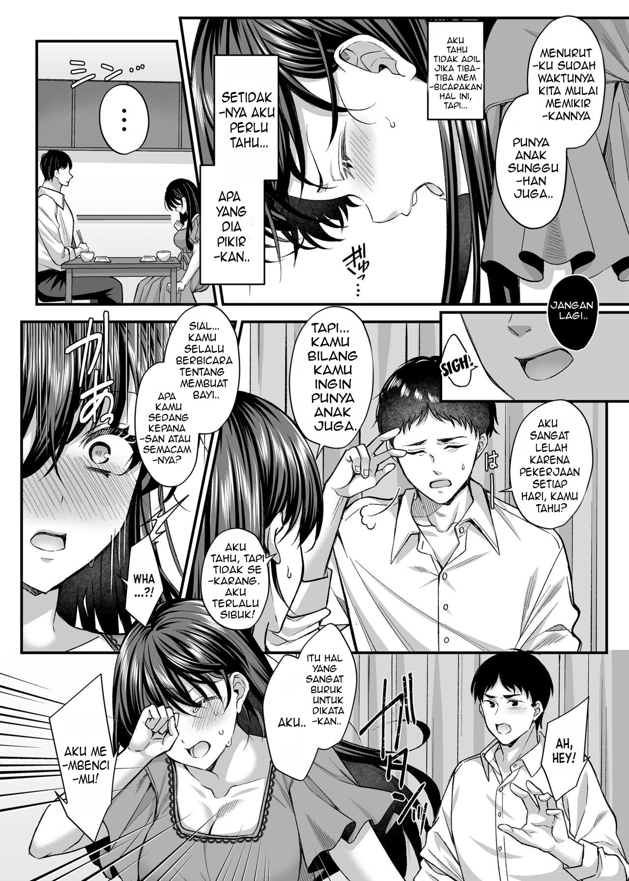 Netorare Kairaku ~Motokare ni Ochita Hitozuma no Kozukuri Nakadashi Kongan~: Chapter chapter-1 - Page 10