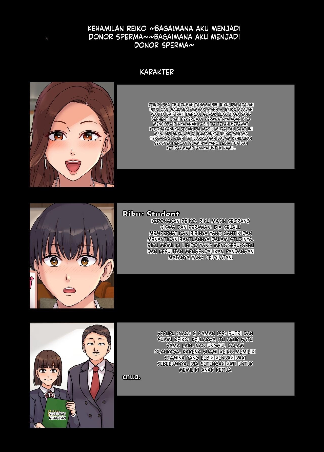 Oba no Ninshin Boku Ga Seishi Teikyousha Ni Natta Wake: Chapter chapter-1 - Page 4
