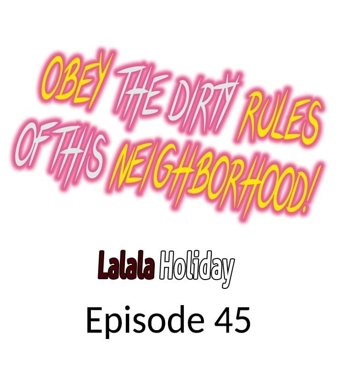 Obey the Dirty Rules of This Neighborhood!: Chapter chapter-45 - Page 2