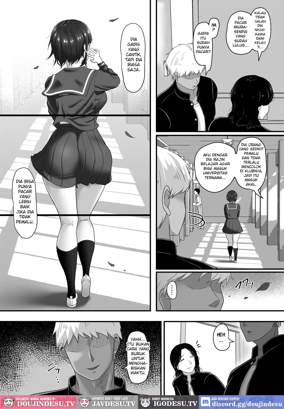 Ochi Muku ~Enkyori Renaichuu no Seijun Kanojo ga Charao ni Yogosareru Hanashi~: Chapter chapter-1 - Page 12