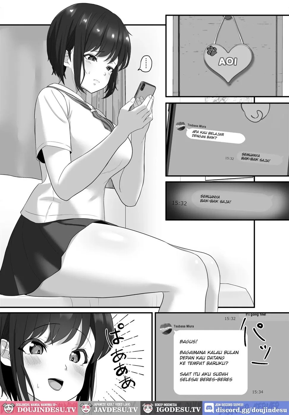 Ochi Muku ~Enkyori Renaichuu no Seijun Kanojo ga Charao ni Yogosareru Hanashi~: Chapter chapter-1 - Page 25