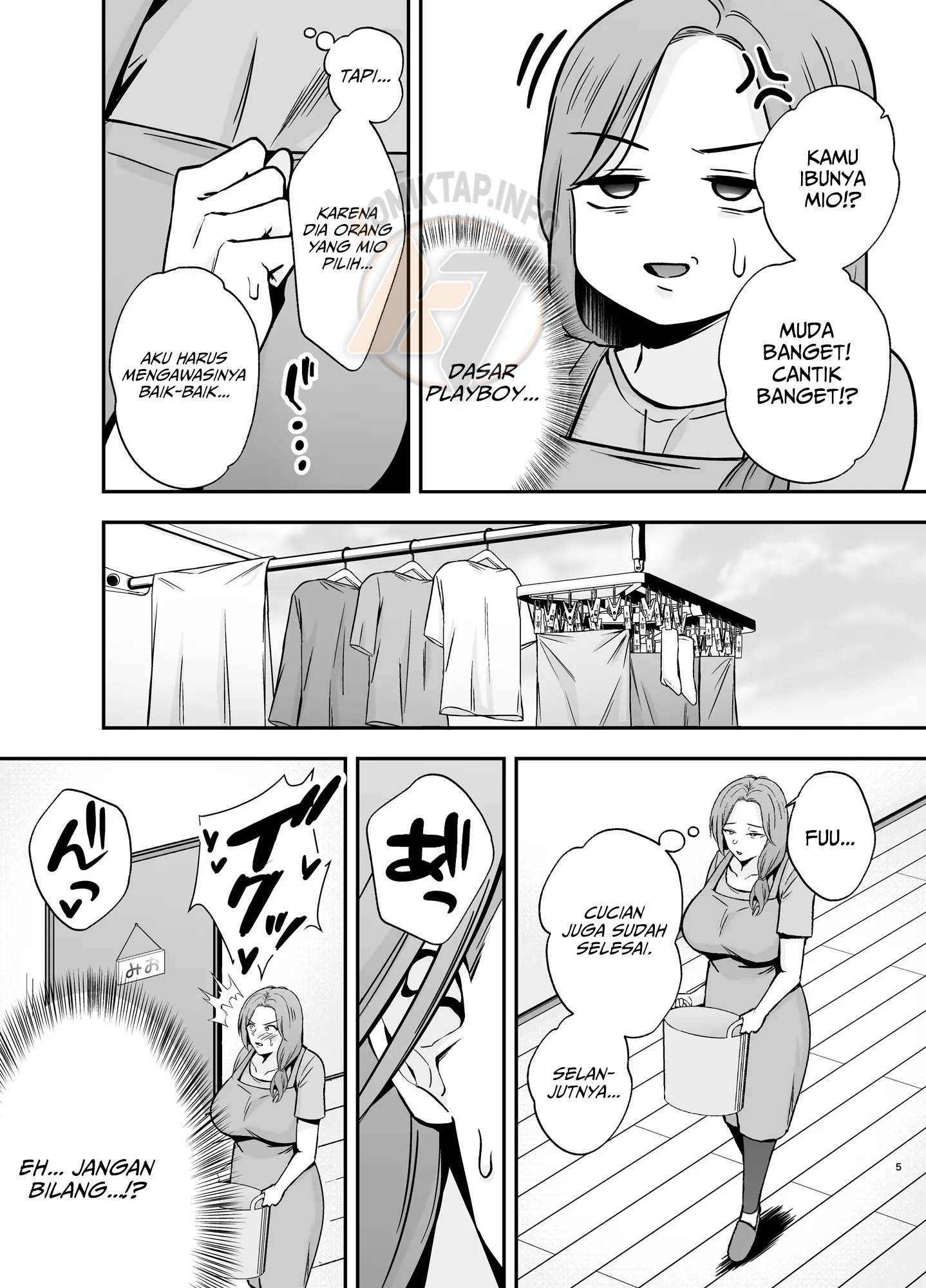 Ochibo ~Musume no Kawarini Chara-Otoko ni Dakareru Haha~: Chapter chapter-1 - Page 5