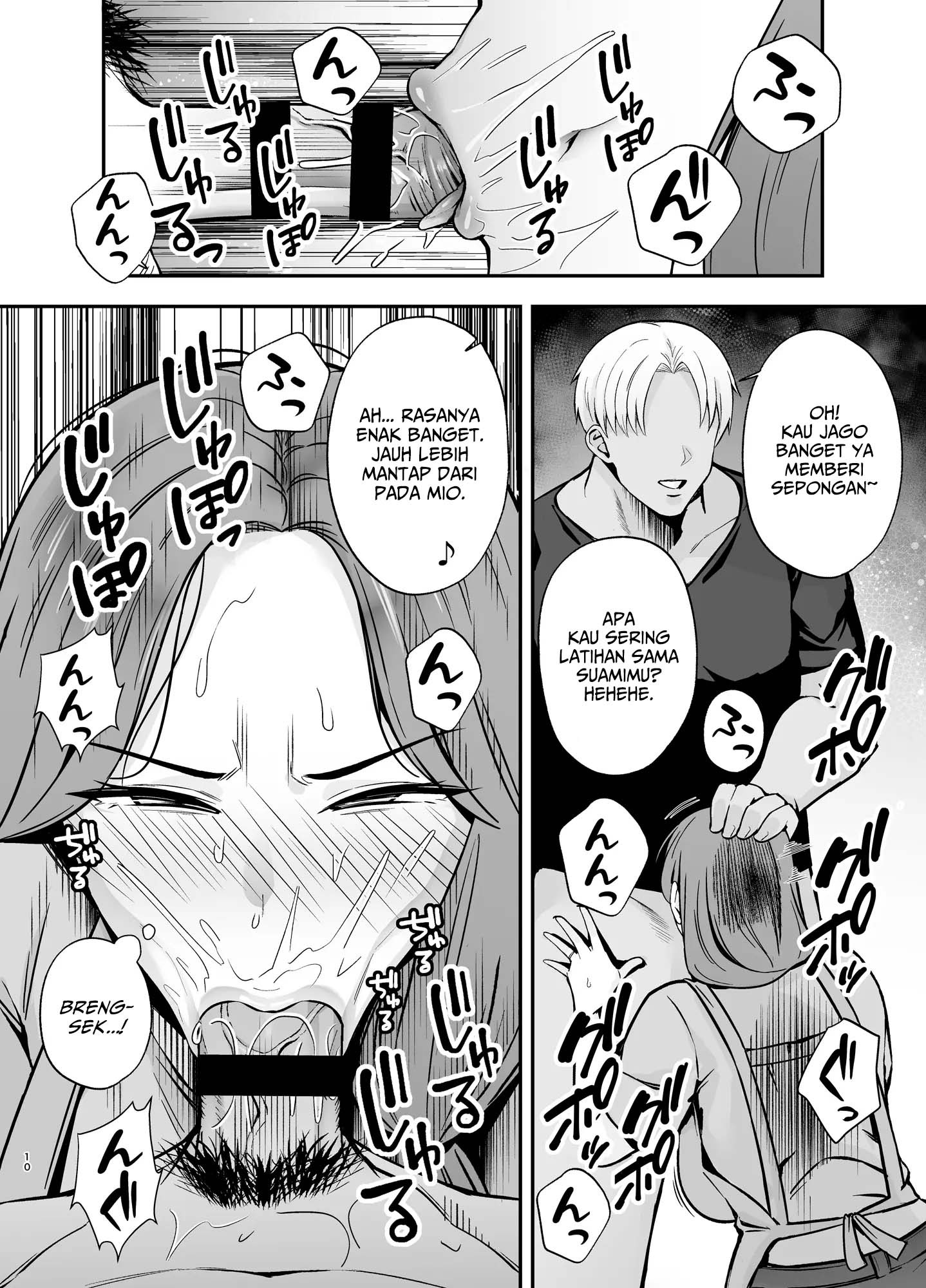Ochibo ~Musume no Kawarini Chara-Otoko ni Dakareru Haha~: Chapter chapter-1 - Page 10