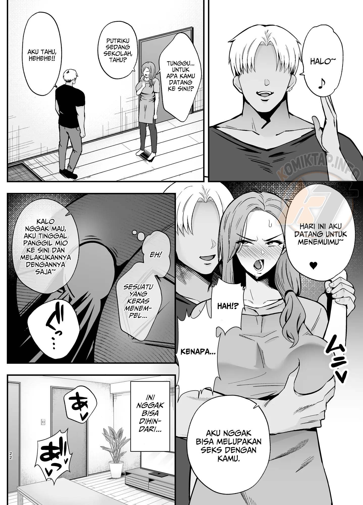 Ochibo ~Musume no Kawarini Chara-Otoko ni Dakareru Haha~: Chapter chapter-1 - Page 22