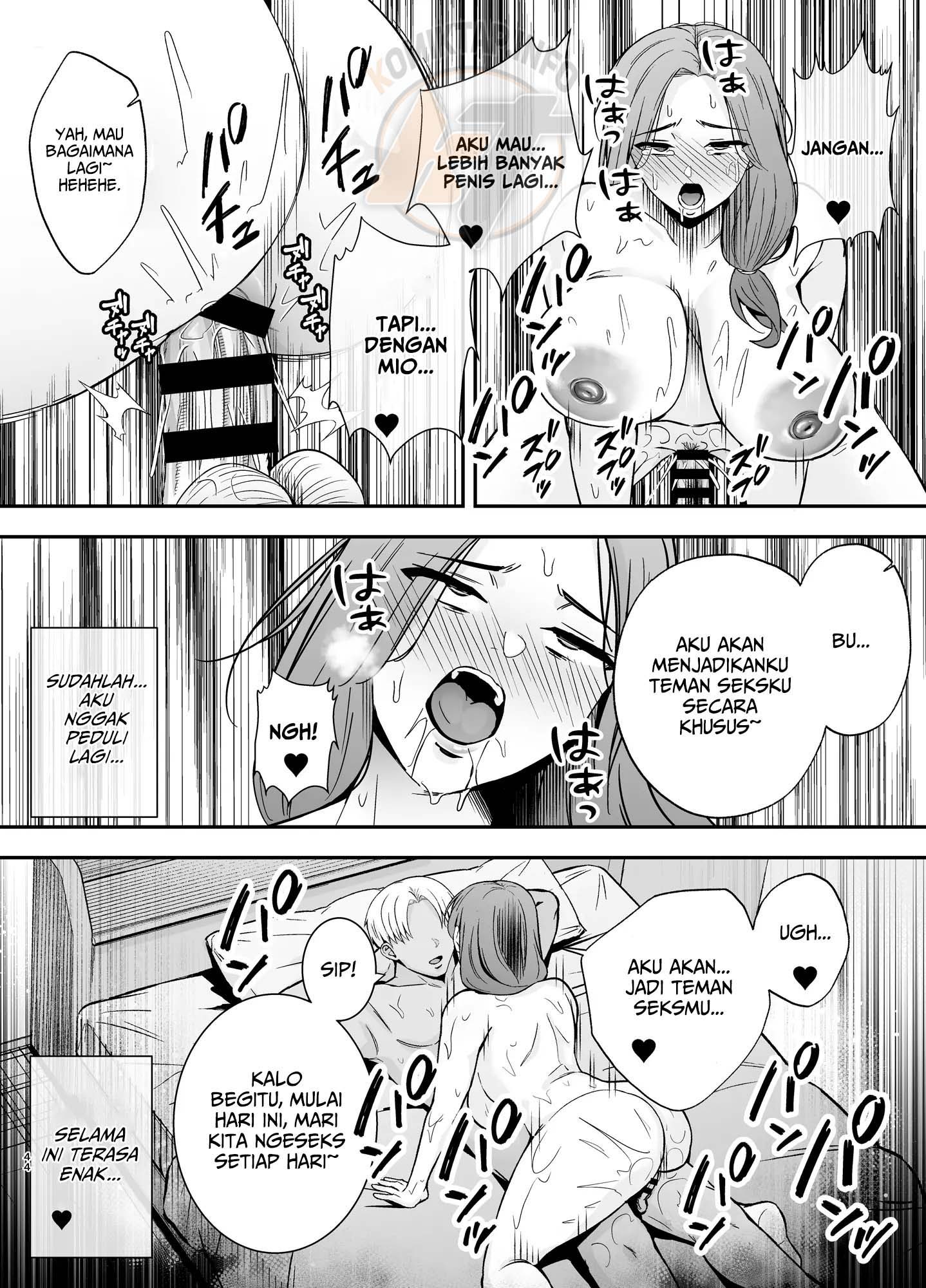 Ochibo ~Musume no Kawarini Chara-Otoko ni Dakareru Haha~: Chapter chapter-1 - Page 44