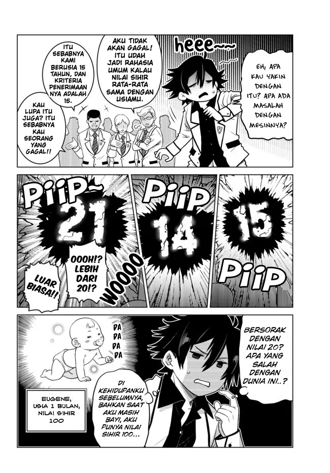 Ochikobore Datta Ani Ga Jitsuha Saikyou: Shijou Saikyou No Yuusha Wa Tensei-shi, Gakuen De Mujikaku Ni Musou Suru: Chapter chapter-1 - Page 35