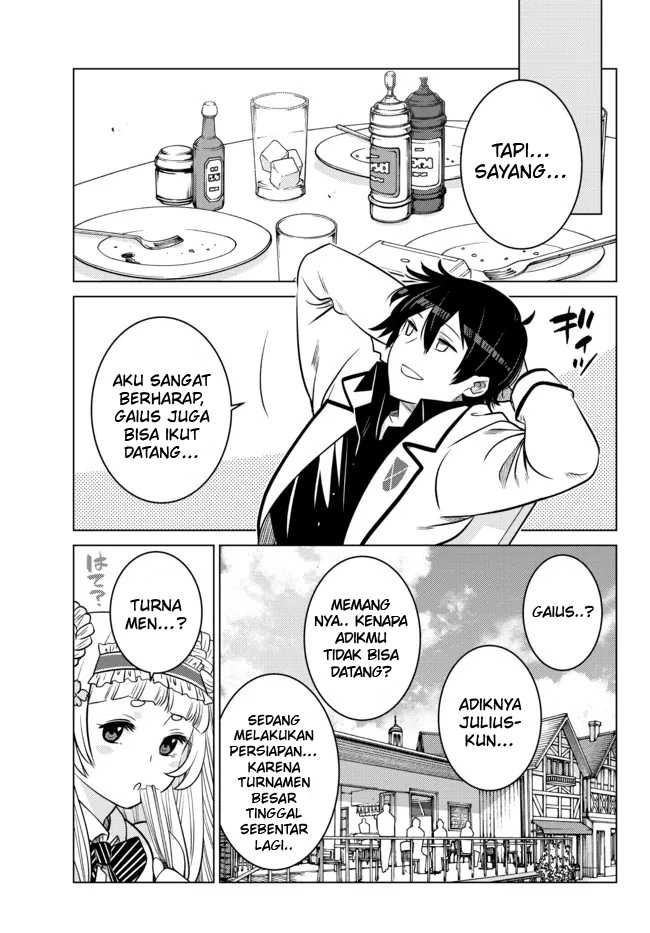 Ochikobore Datta Ani Ga Jitsuha Saikyou: Shijou Saikyou No Yuusha Wa Tensei-shi, Gakuen De Mujikaku Ni Musou Suru: Chapter chapter-10 - Page 47