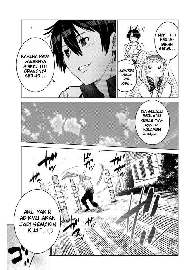 Ochikobore Datta Ani Ga Jitsuha Saikyou: Shijou Saikyou No Yuusha Wa Tensei-shi, Gakuen De Mujikaku Ni Musou Suru: Chapter chapter-10 - Page 49