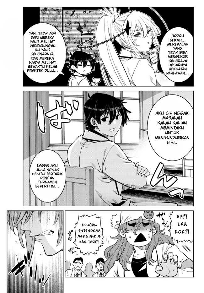 Ochikobore Datta Ani Ga Jitsuha Saikyou: Shijou Saikyou No Yuusha Wa Tensei-shi, Gakuen De Mujikaku Ni Musou Suru: Chapter chapter-11 - Page 9