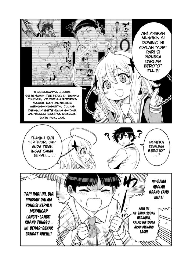Ochikobore Datta Ani Ga Jitsuha Saikyou: Shijou Saikyou No Yuusha Wa Tensei-shi, Gakuen De Mujikaku Ni Musou Suru: Chapter chapter-13 - Page 9