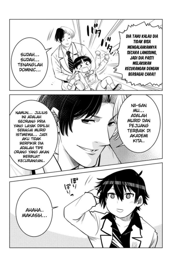 Ochikobore Datta Ani Ga Jitsuha Saikyou: Shijou Saikyou No Yuusha Wa Tensei-shi, Gakuen De Mujikaku Ni Musou Suru: Chapter chapter-13 - Page 10