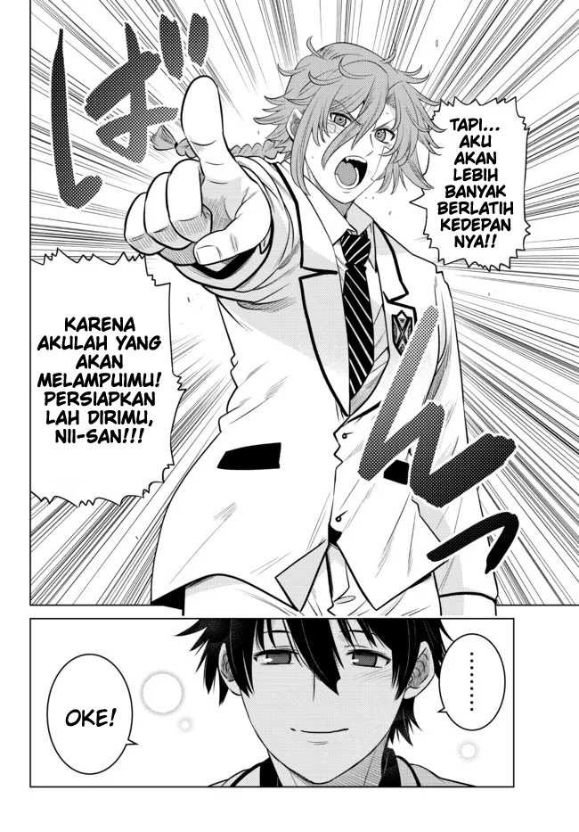 Ochikobore Datta Ani Ga Jitsuha Saikyou: Shijou Saikyou No Yuusha Wa Tensei-shi, Gakuen De Mujikaku Ni Musou Suru: Chapter chapter-14 - Page 41
