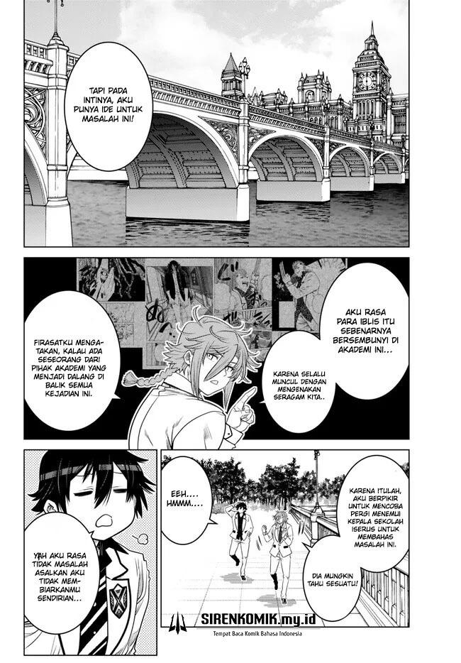Ochikobore Datta Ani Ga Jitsuha Saikyou: Shijou Saikyou No Yuusha Wa Tensei-shi, Gakuen De Mujikaku Ni Musou Suru: Chapter chapter-19 - Page 38