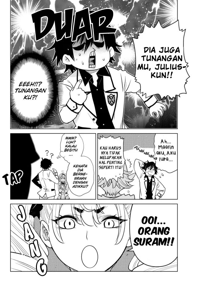 Ochikobore Datta Ani Ga Jitsuha Saikyou: Shijou Saikyou No Yuusha Wa Tensei-shi, Gakuen De Mujikaku Ni Musou Suru: Chapter chapter-2.2 - Page 9