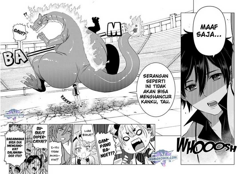 Ochikobore Datta Ani Ga Jitsuha Saikyou: Shijou Saikyou No Yuusha Wa Tensei-shi, Gakuen De Mujikaku Ni Musou Suru: Chapter chapter-2.4 - Page 7