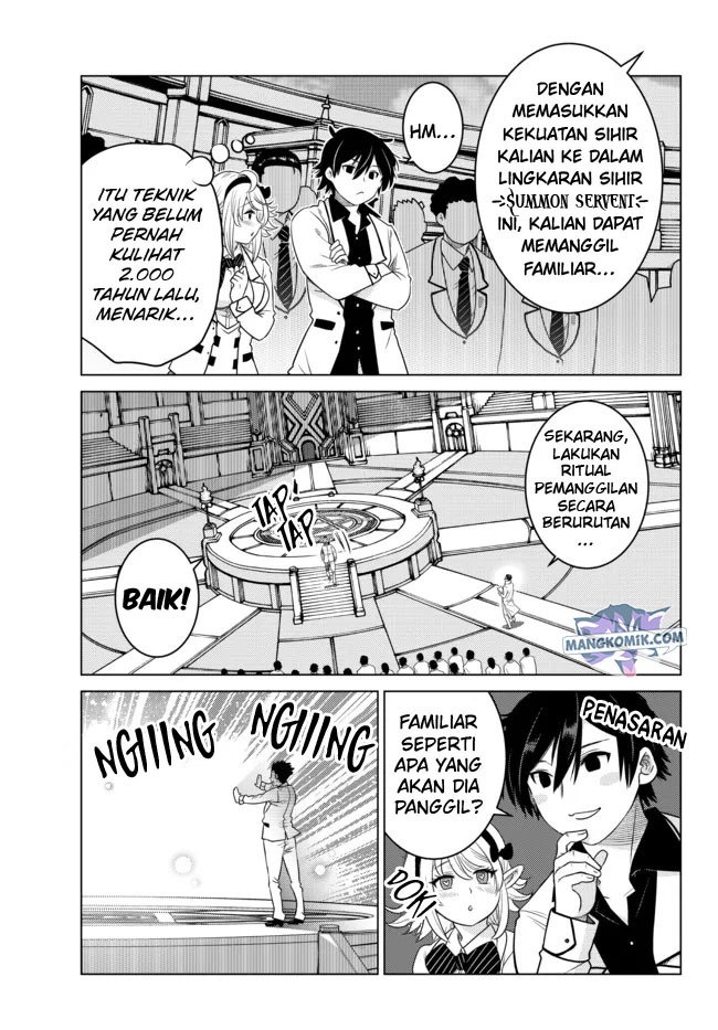 Ochikobore Datta Ani Ga Jitsuha Saikyou: Shijou Saikyou No Yuusha Wa Tensei-shi, Gakuen De Mujikaku Ni Musou Suru: Chapter chapter-3 - Page 18