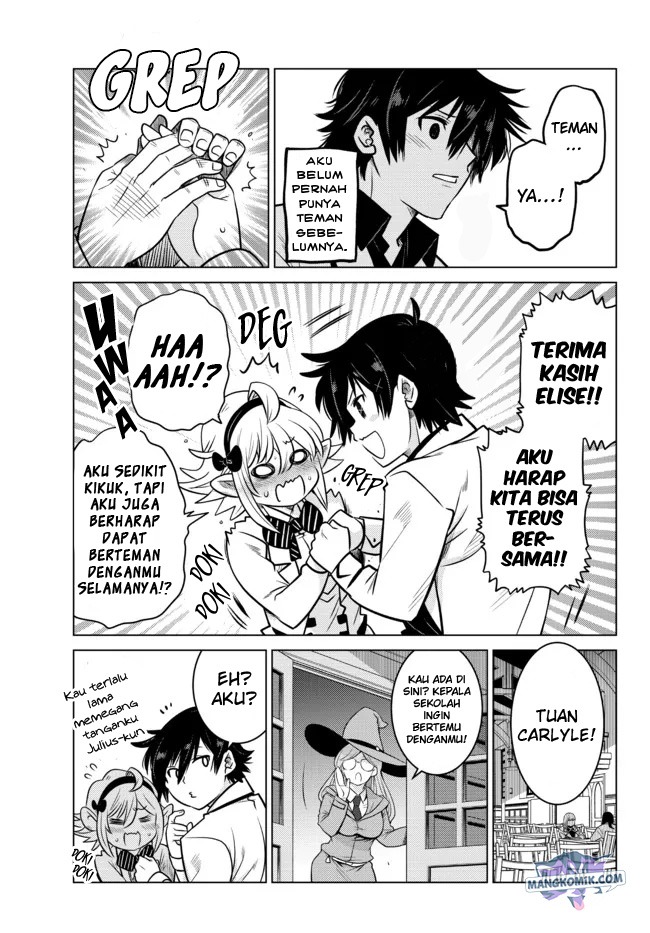 Ochikobore Datta Ani Ga Jitsuha Saikyou: Shijou Saikyou No Yuusha Wa Tensei-shi, Gakuen De Mujikaku Ni Musou Suru: Chapter chapter-5 - Page 24